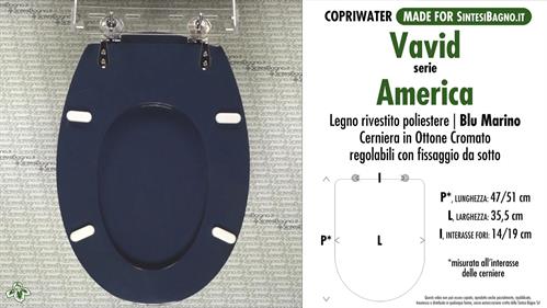VAVID AMERICA BLU MARINO