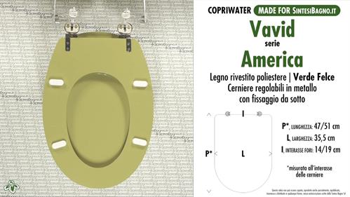 VAVID AMERICA VERDE FELCE