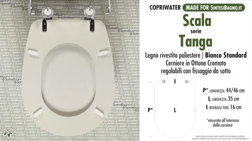SCALA TANGA BIANCO STANDARD