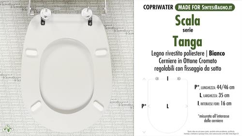 SCALA TANGA BIANCO